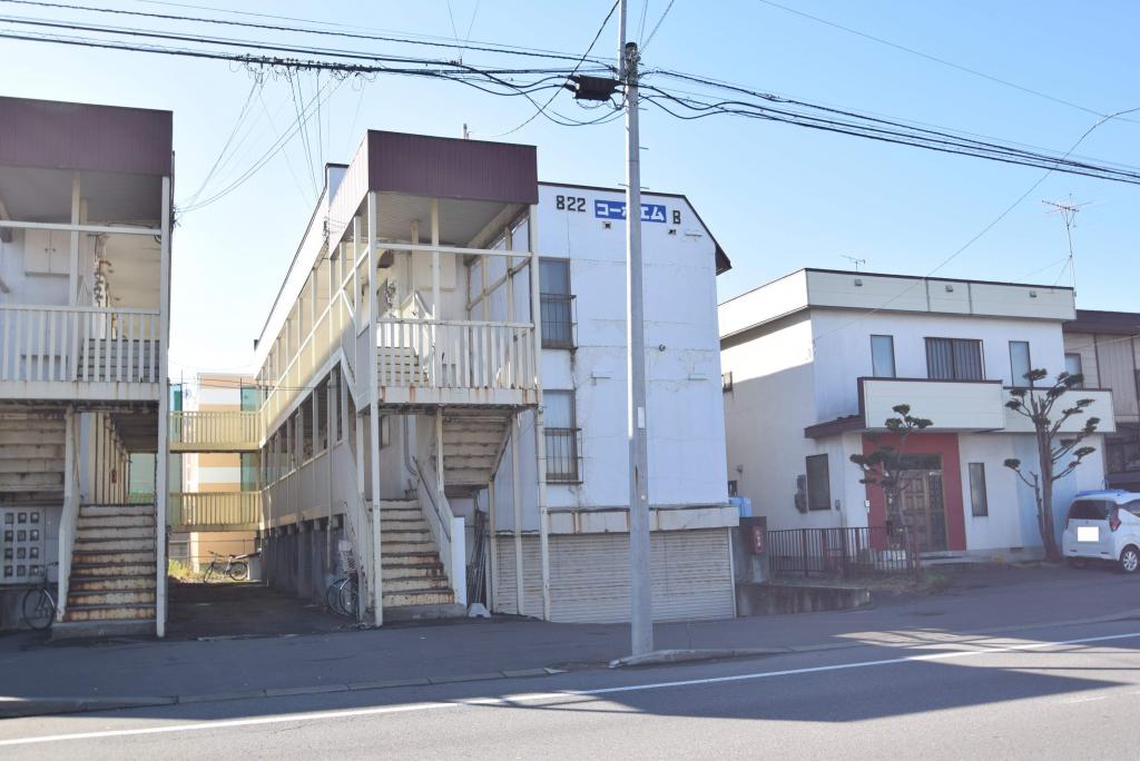 ８・２２コーポＭ　Ｂ棟１１３外観