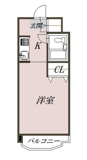 メゾン・ド・ノール605間取図
