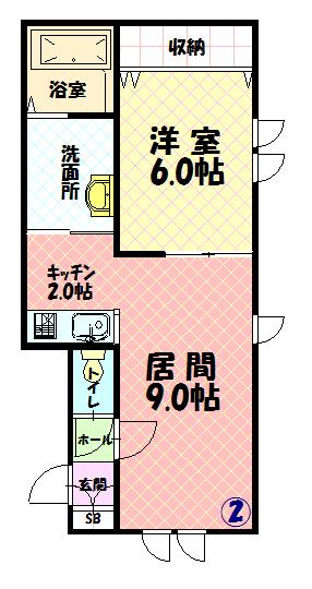 Ｅｓｐａｃｉｏ５４１０２間取図