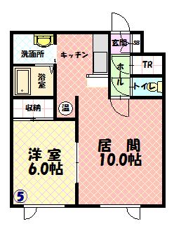 カルム205間取図
