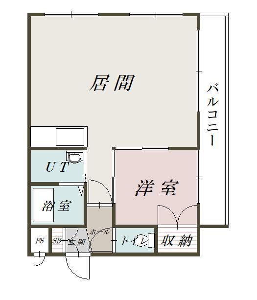 エルダーハウス豊岡306間取図