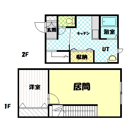 Ｒ・Ｓ・ＫＡ間取図
