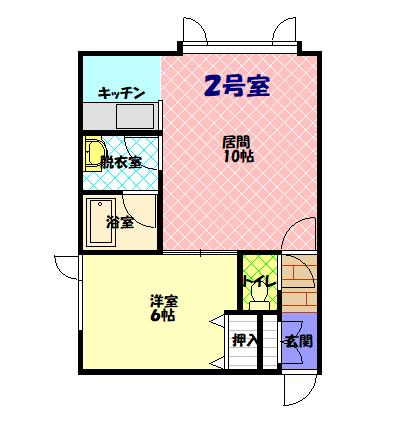 ルージュ４・５１０２間取図