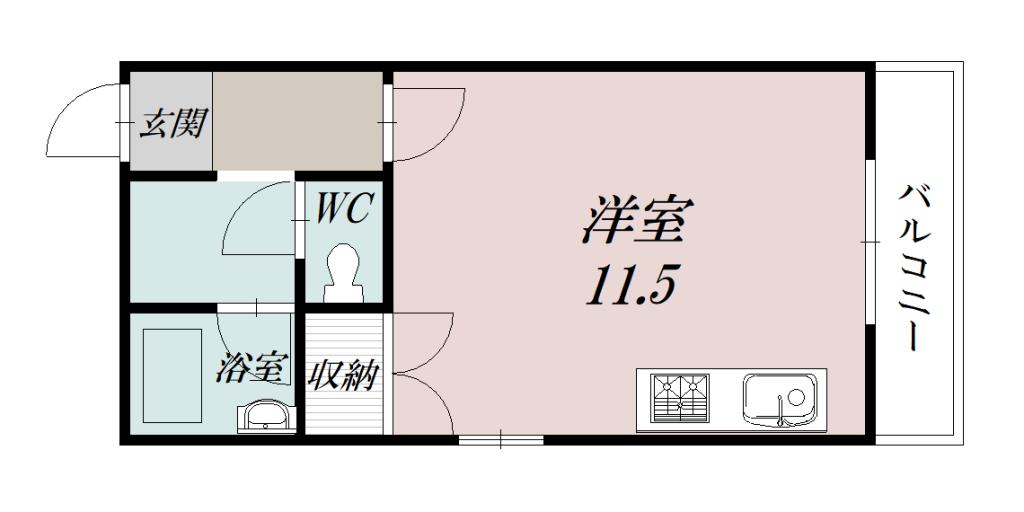 ウインザー８・８４０２間取図