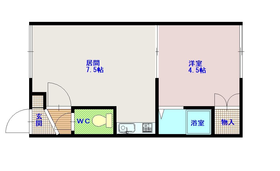 サンティアゴ１０３間取図