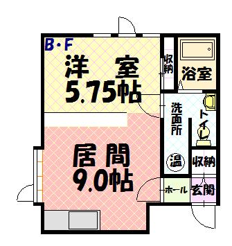 ＳＴＡＹ２２B間取図