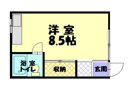 レジデンスプラス202間取図