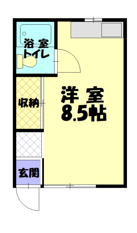 レジデンスプラス205間取図