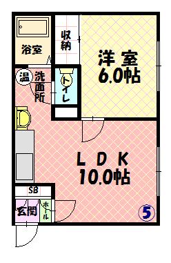 ハイツクォリティ105間取図