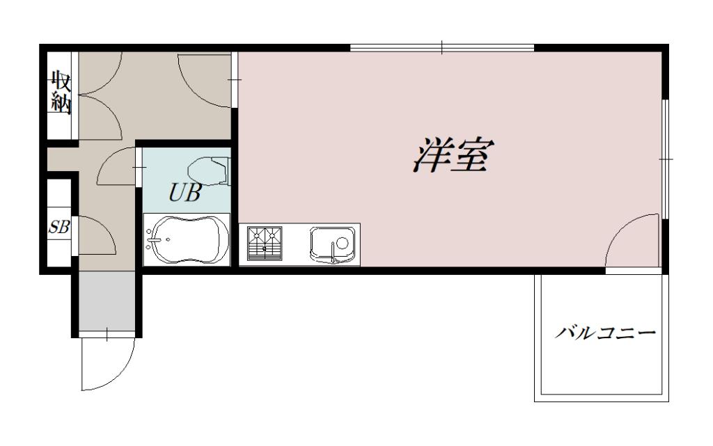 ＧＲＡＮＤ　ＣＡＳＡ３０７間取図