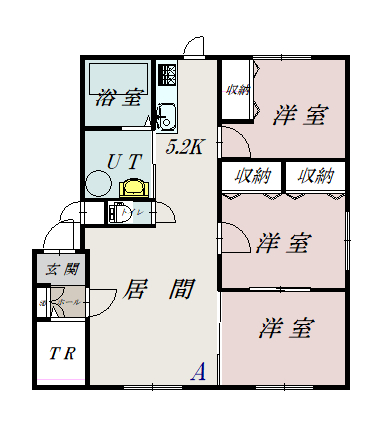クリスタル東光3A間取図