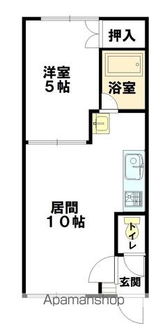 ハンドレッドヴィレッジＨ201間取図