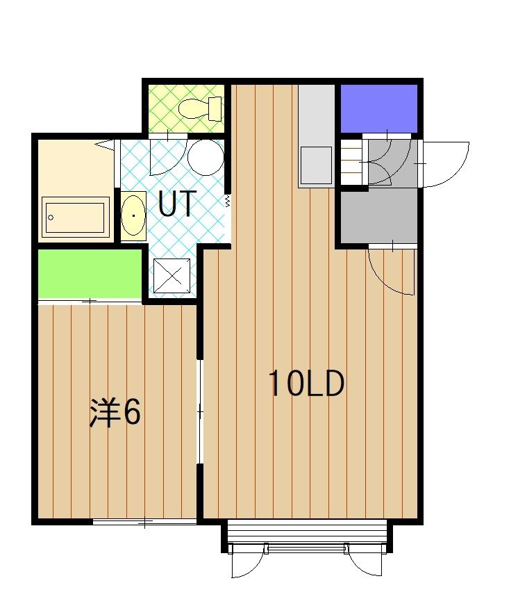 ソニア秋月101間取図