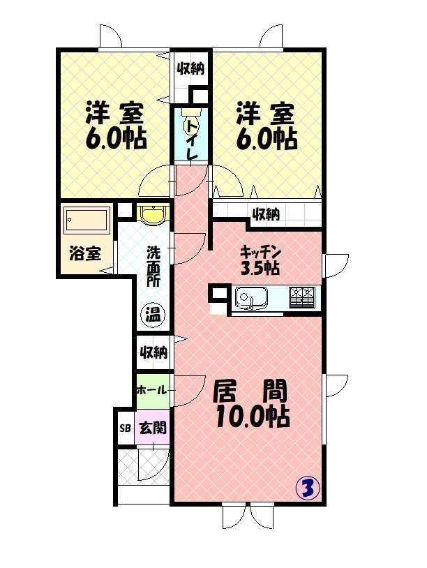 ステラ52103間取図