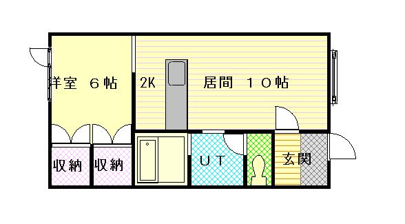 ＬｉｆｅこあＥａｓｔ１０３間取図