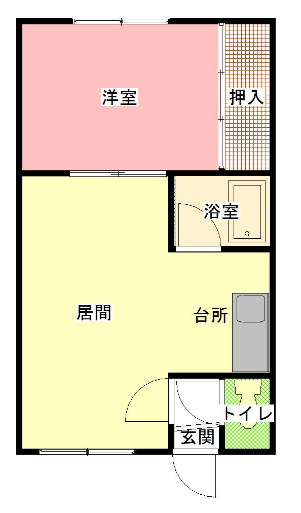 ブルーハウス103間取図