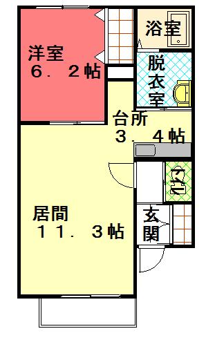 アークベル303間取図