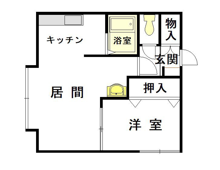 ラルク・アン・シエル２０２間取図