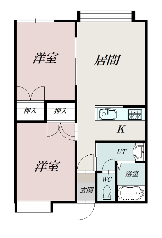 パールノエル202間取図