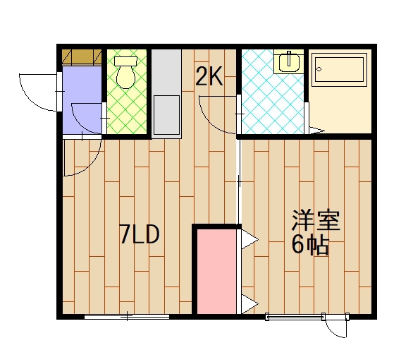 レイトンハウスⅢ１－Ｆ間取図