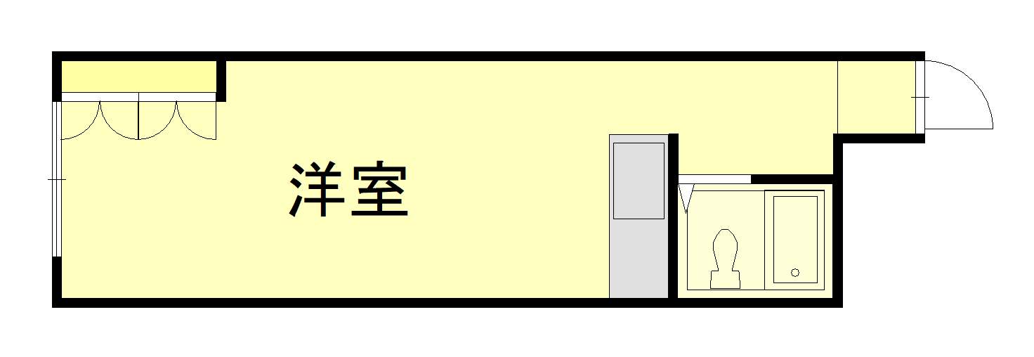 ラシアール２条通207間取図