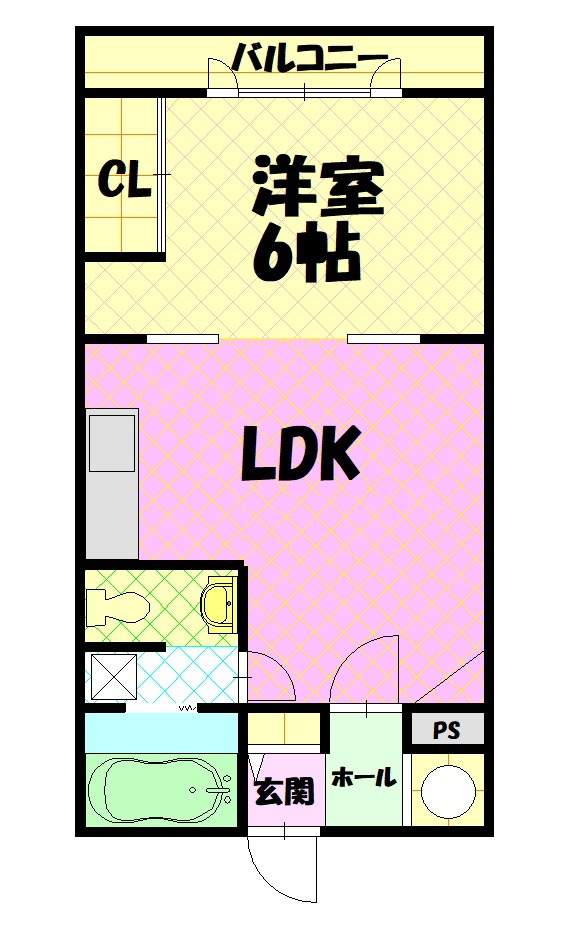 ガーデンハウスE間取図