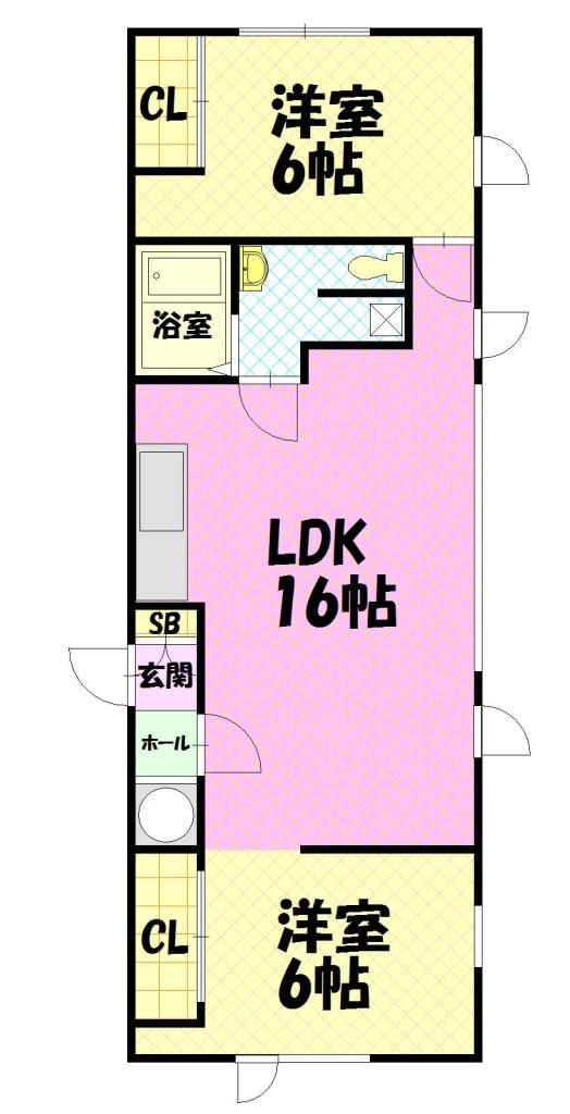 ガーデンハウスC間取図