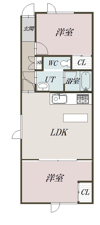 ＭメゾンＢ間取図