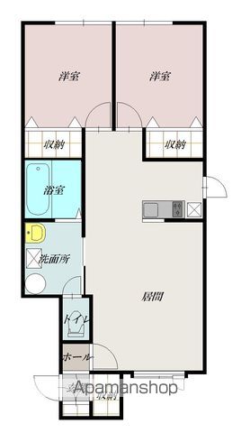 アンジェ３１７１０２間取図