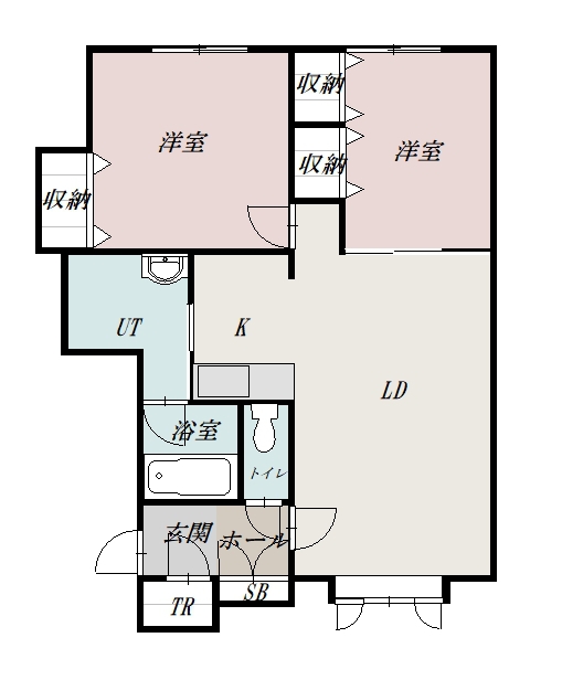 イリスⅡ110間取図