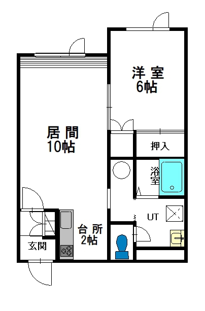 スカイラーク202間取図