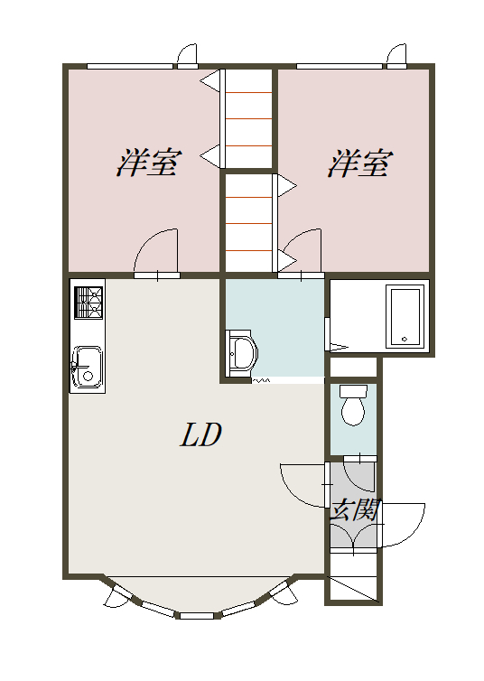 Ｙブルームーン１０３間取図