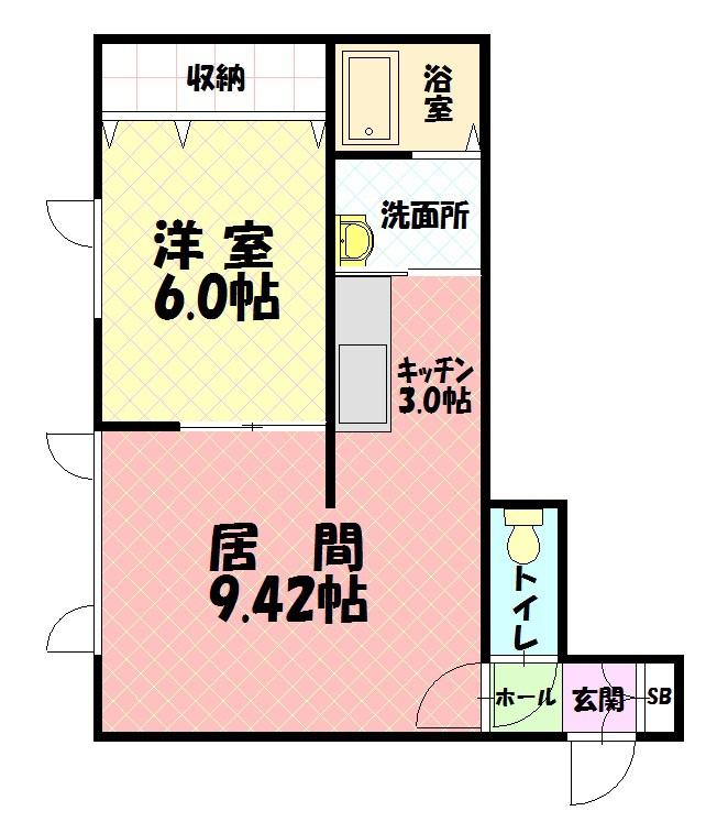 ＧＲＡＮＤ　ＳＷＯＲＤ２０１間取図