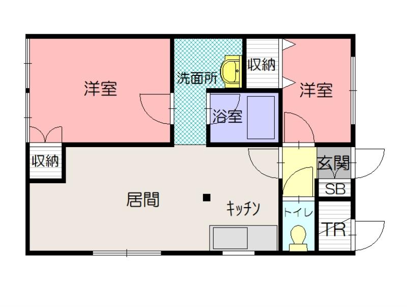 マンションダイヤ３・２０101間取図