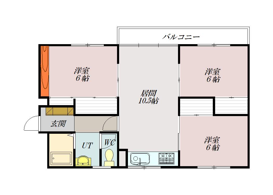 グランド７条A41間取図