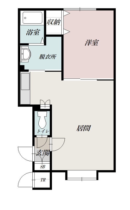 グルービー２０２間取図