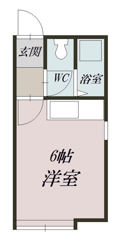 アルハンブラ202間取図