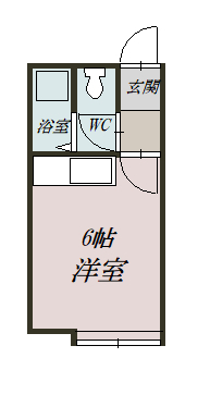 アルハンブラ203間取図