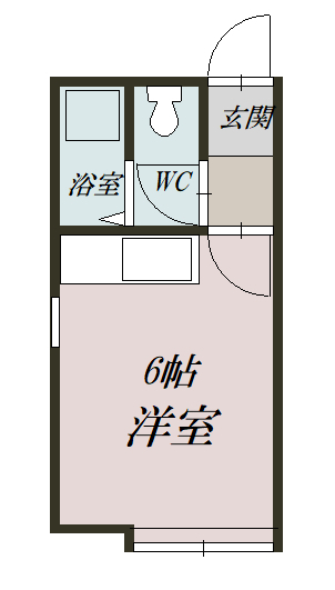 アルハンブラ２０８間取図