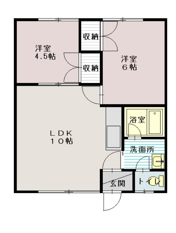 ＡＲＫ　ＦＬＡＴ９１０５103間取図