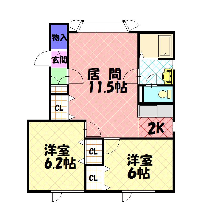 ネスト４１３101間取図