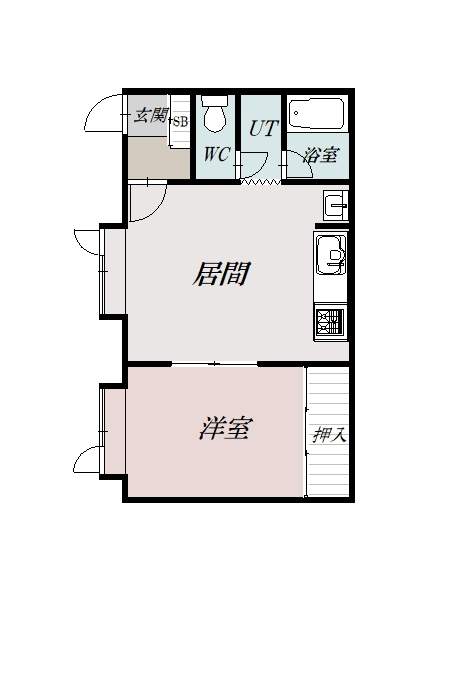 パセオ東光４．１201間取図