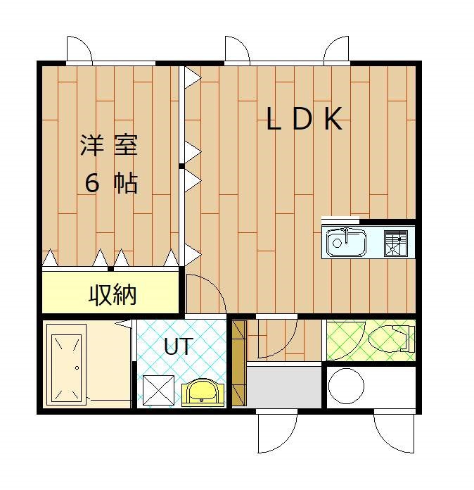 ＳＵＮ　ＮＡＴＵＬＵＸ２０５間取図