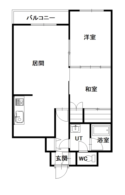 ゴトーハイム303間取図