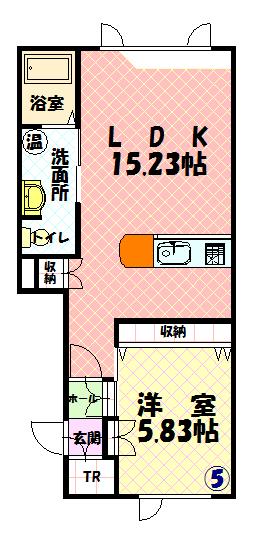 タウンズ１０・１３105間取図