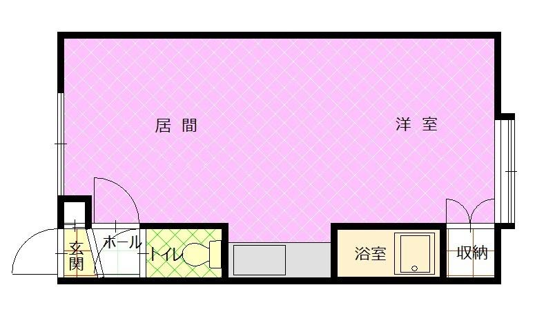 マジョリカＢ103間取図