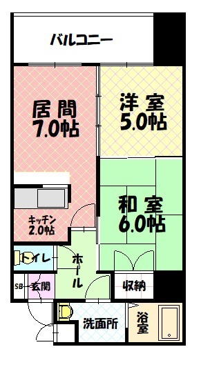 ノルテ１条通0705間取図