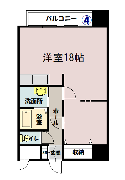 ノルテ１条通0704間取図