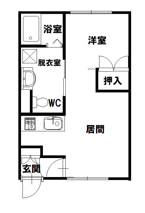 コスモス106間取図