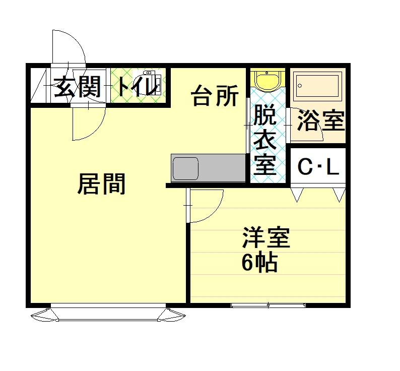 シンフォニー永山Ａ１０６間取図